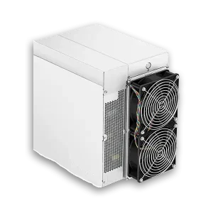 Antminer S19J PRO 88TH reverse rear angled miner view