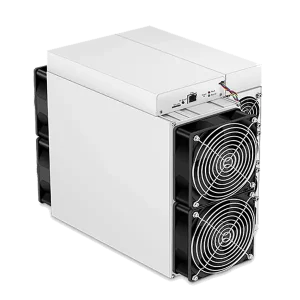 Antminer S19J PRO 96TH angled miner Front view