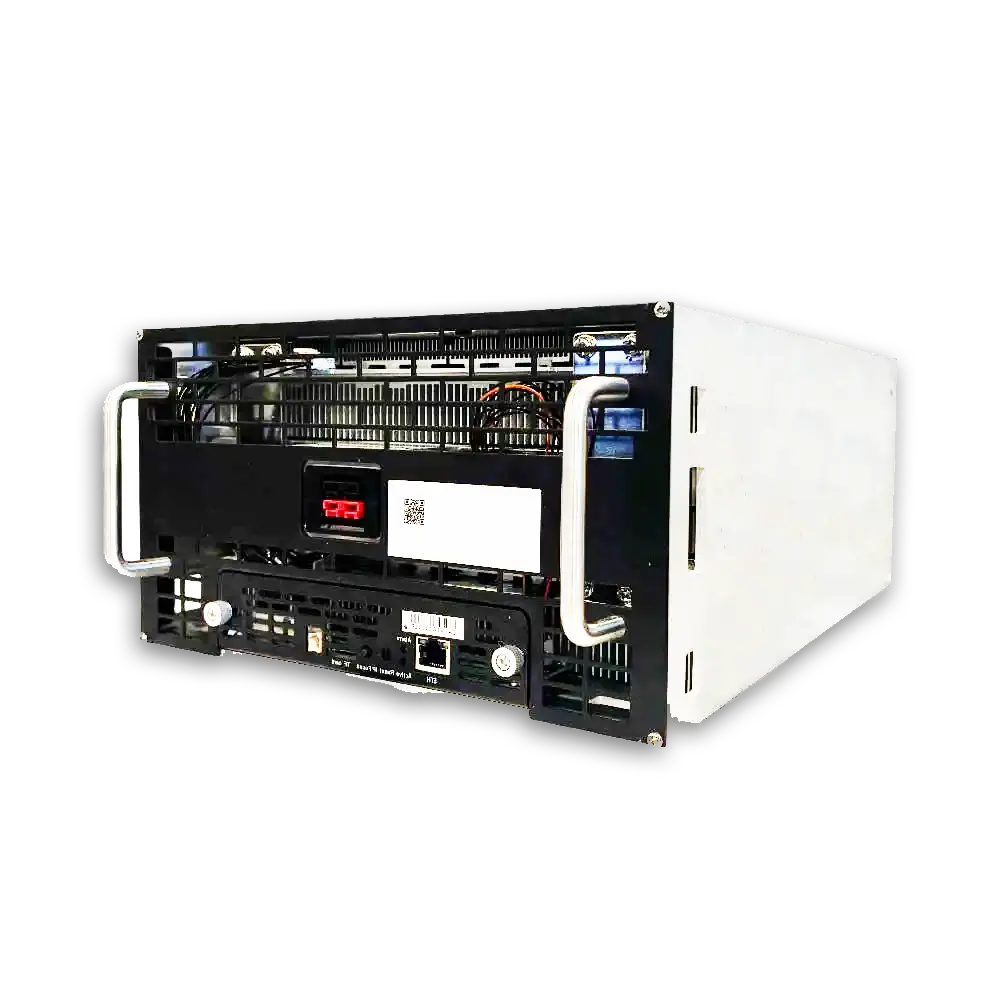 MicroBT Whatsminer M66S Hydro 270Th Bitcoin Miner Reverse Angled Image of Miner Side View